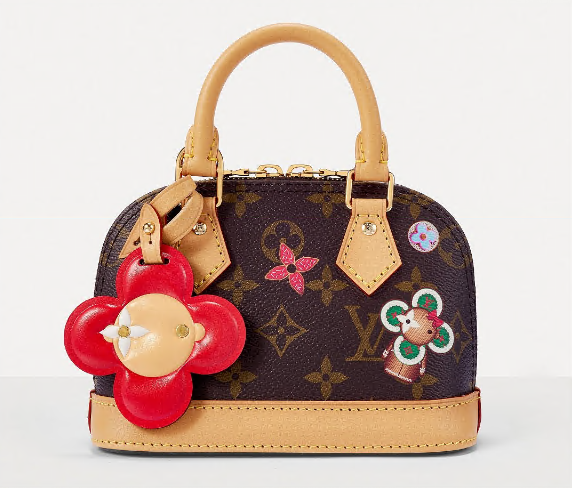 Louis Vuitton Christmas Limited Edition Nano Alma Handbag