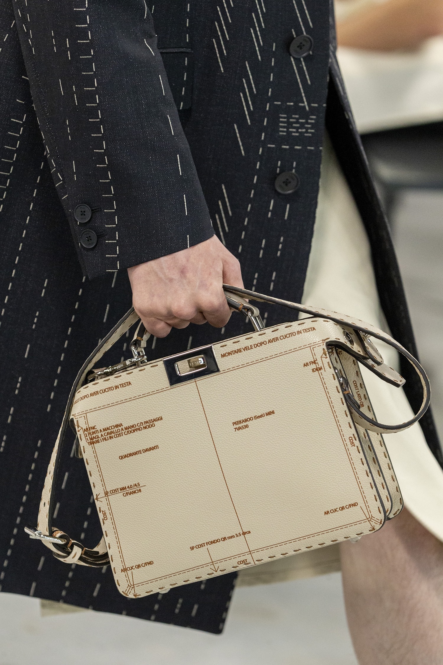 FENDI Peekaboo ISeeU Mini Bag