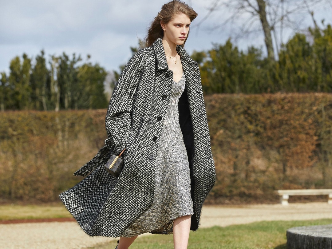 Celine Triomphe logo printed cosmetic case