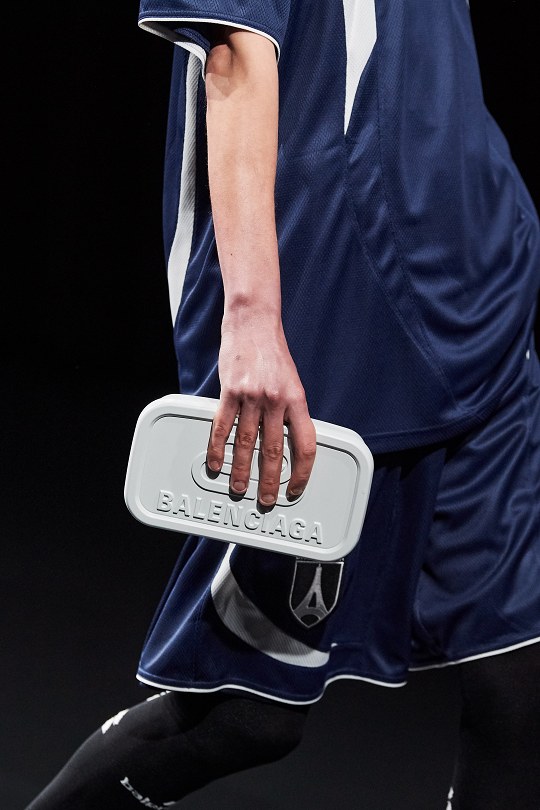 Balenciaga Lunch Box Shoulder Clutch