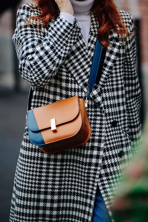 Valextra Iside Colorblock Crossbody Bag