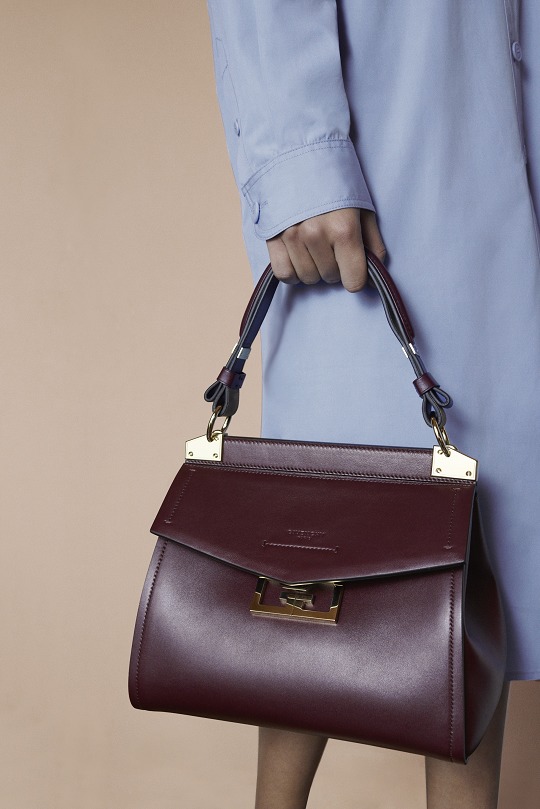 Givenchy Small Eggplant Purple Mystic Bag