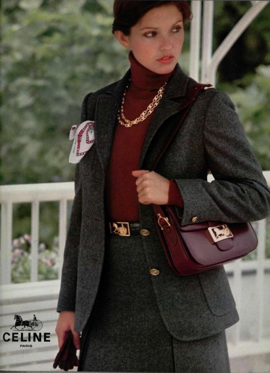 CELINE C BAG QUILT CALFSKIN SHOULDER BAG